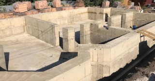Фундамент с цокольным этажом под ключ заказать в Коркино - фундамент цокольный этаж под ключ цена от 7323 руб за м2